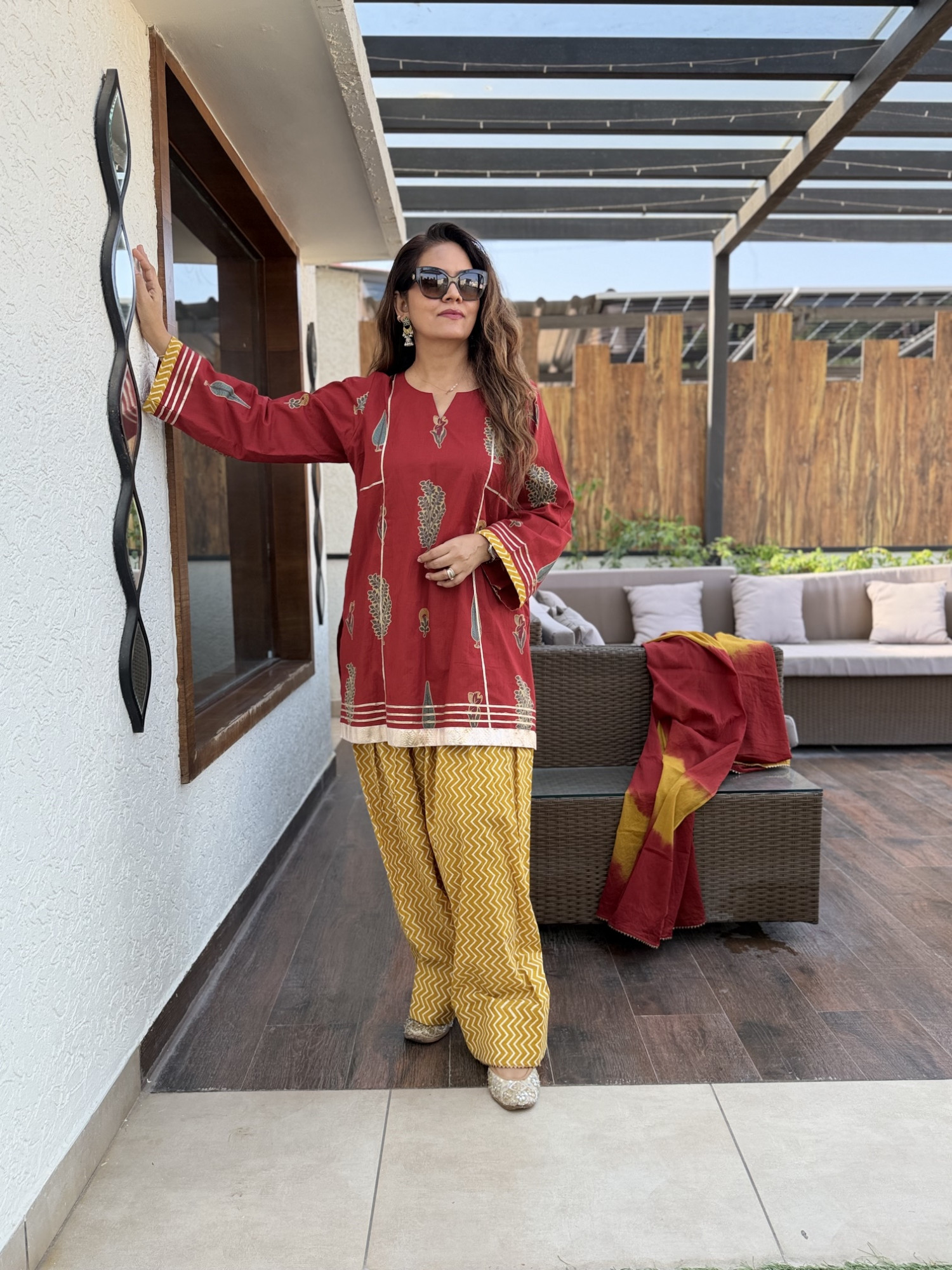 Anika Cotton Suit