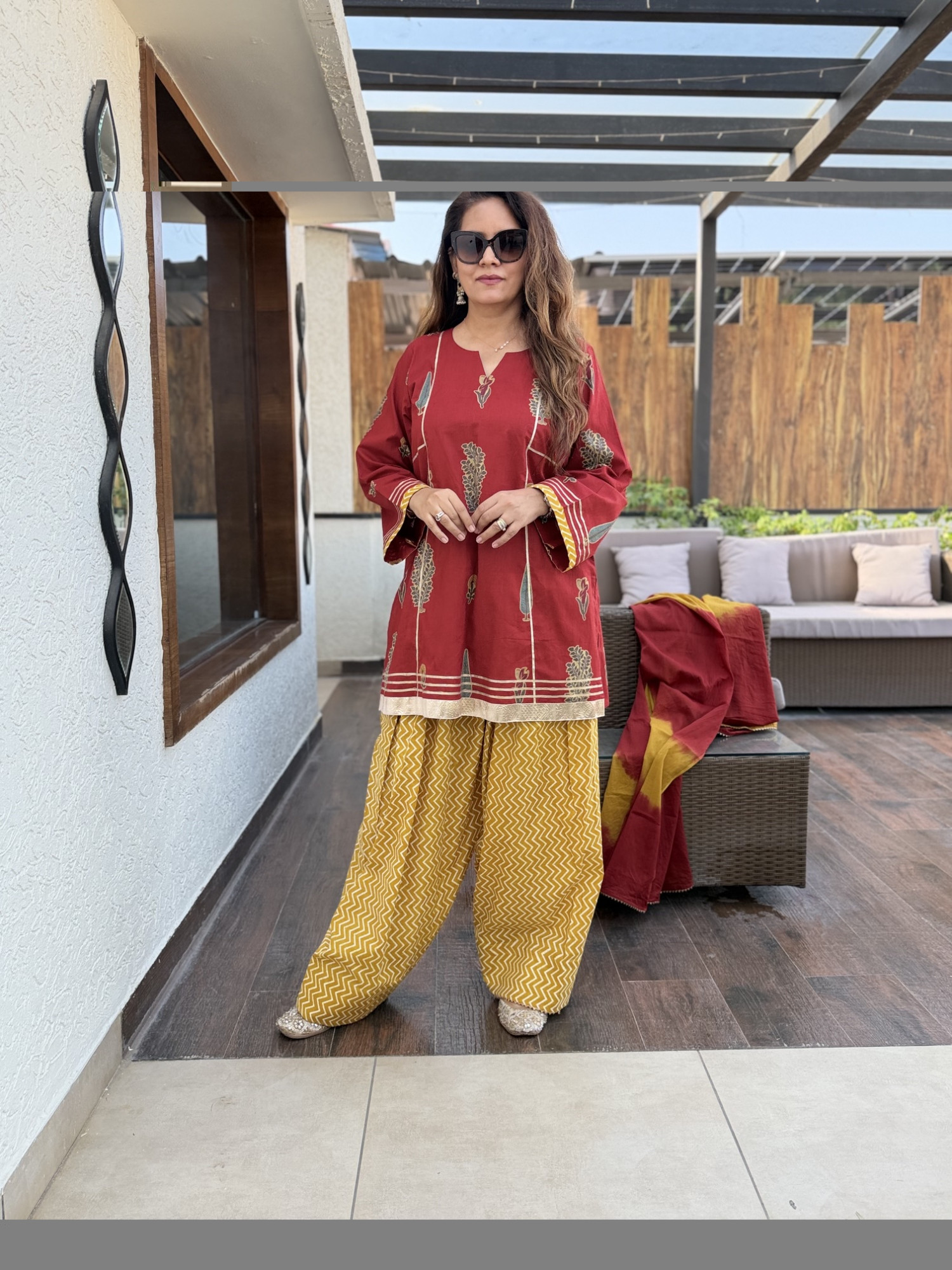 Anika Cotton Suit