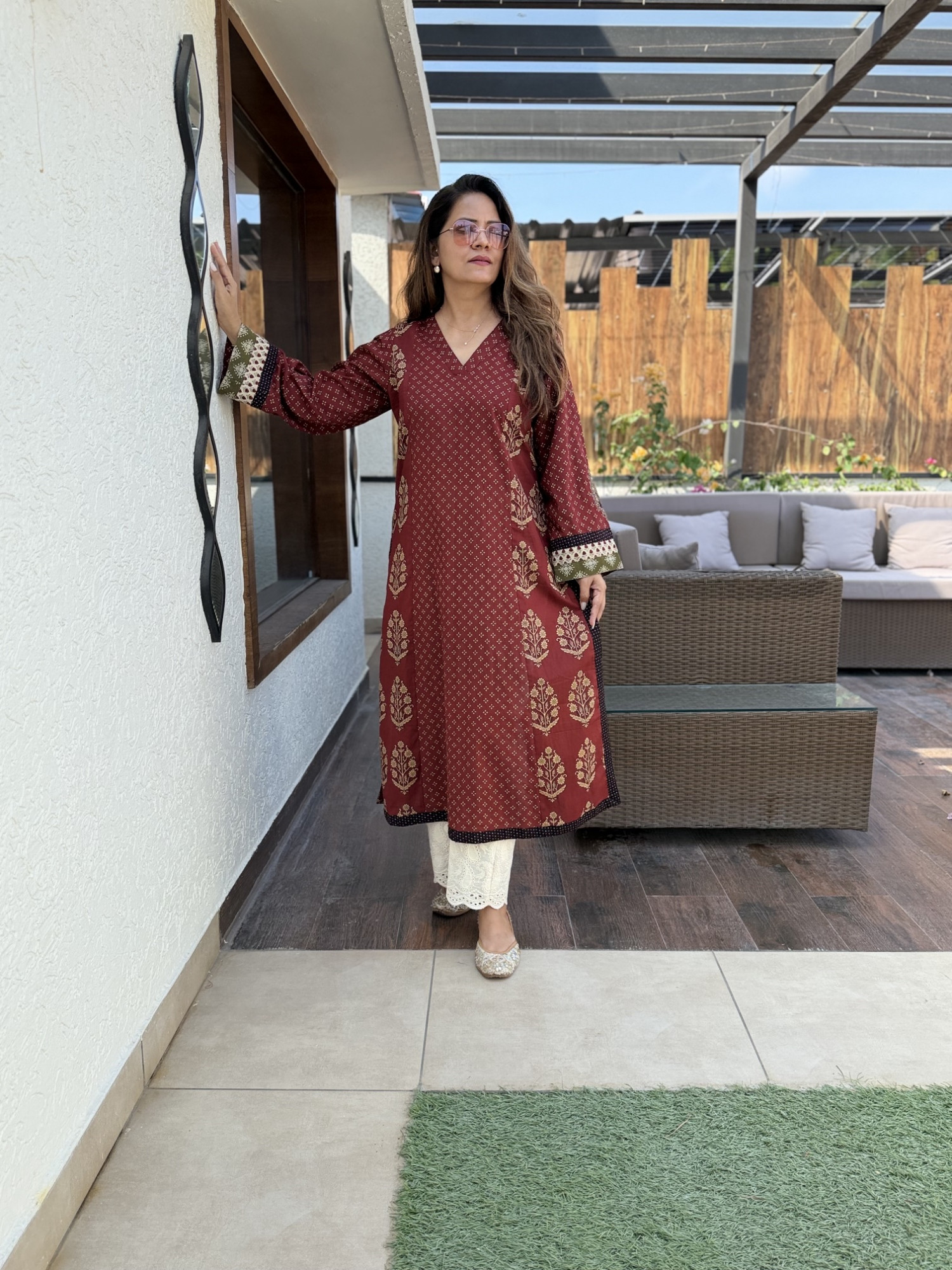 Amber Cotton Kurta