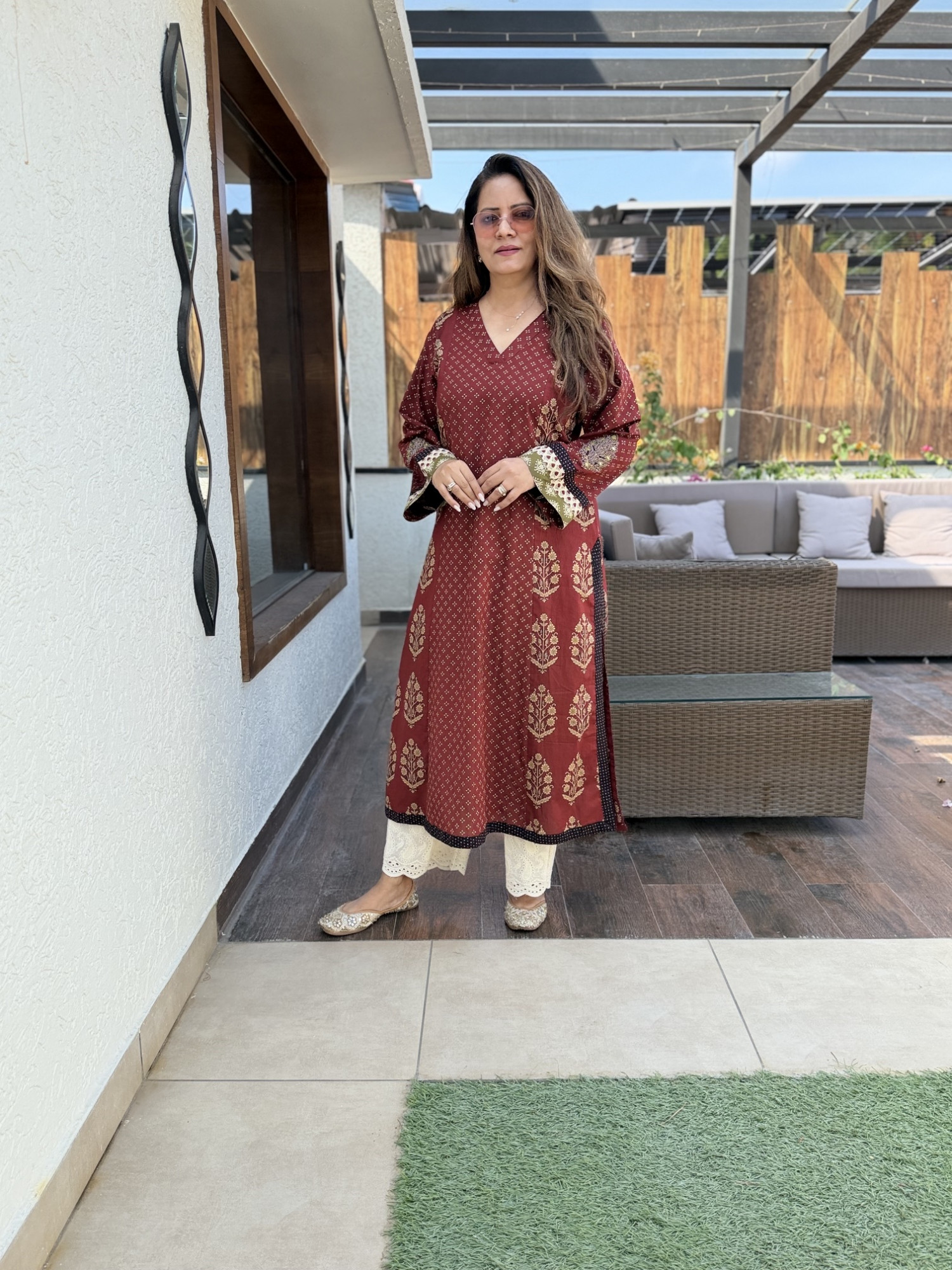 Amber Cotton Kurta