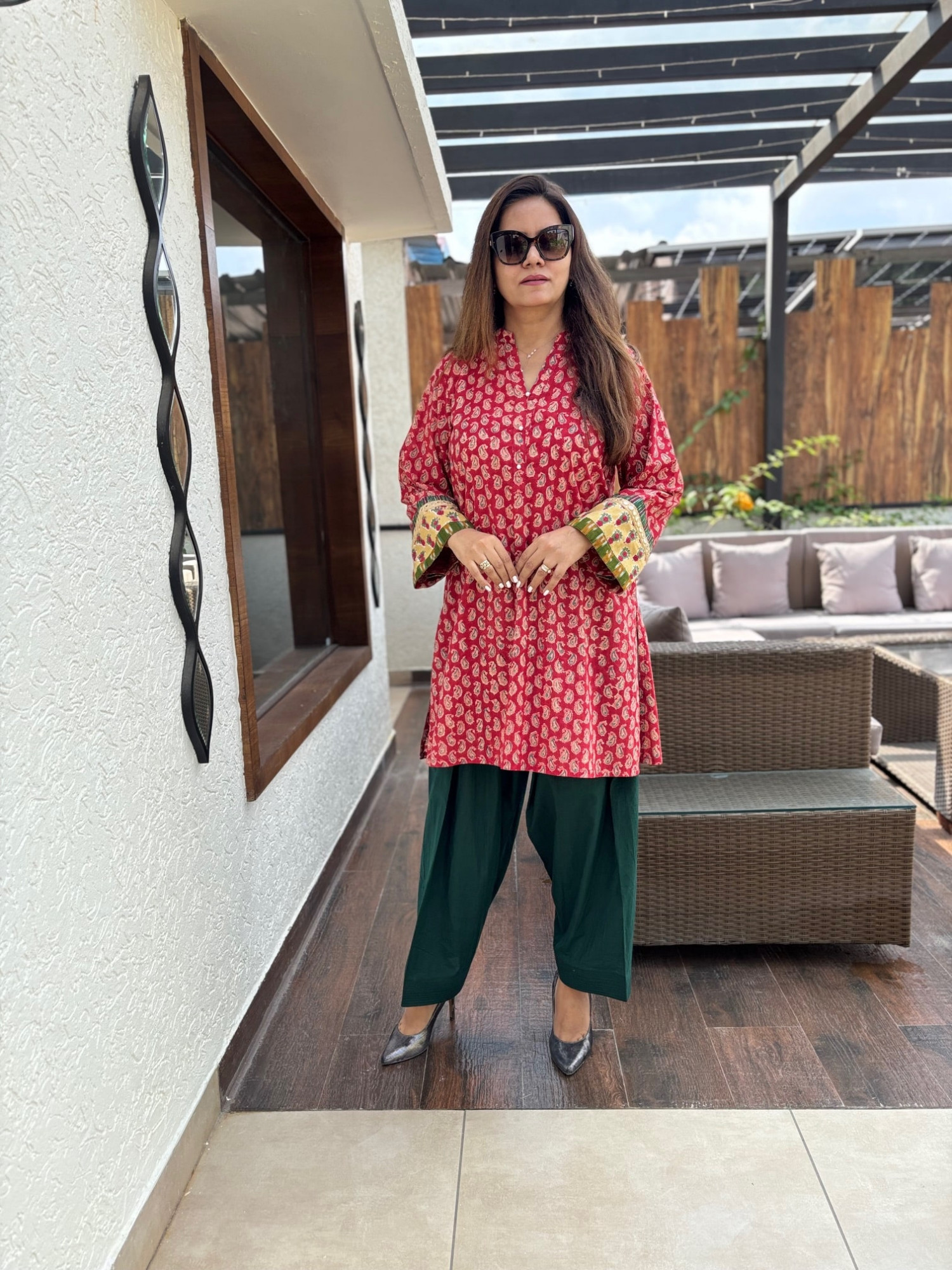 Ambika Cotton Suit