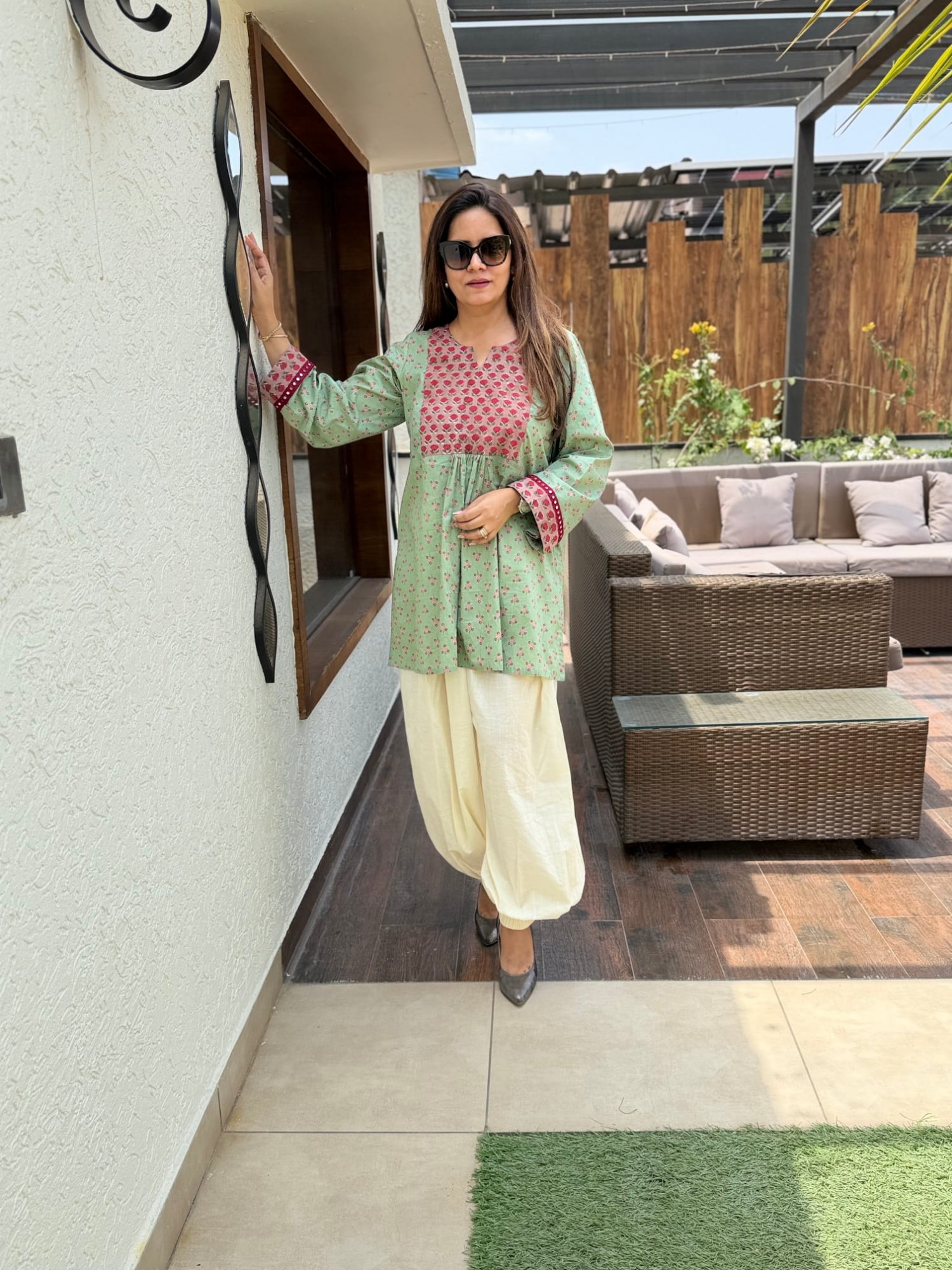 Gulmohar Cotton Kurti
