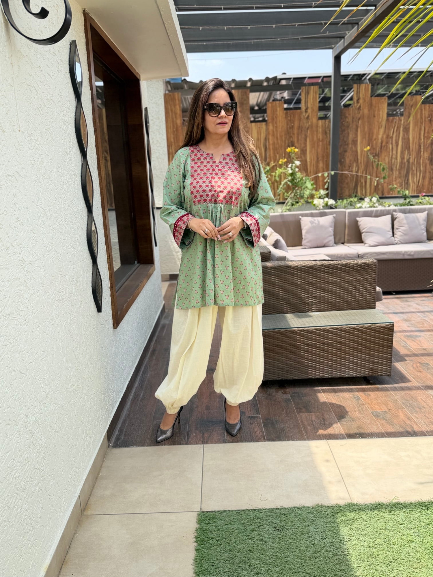 Gulmohar Cotton Kurti