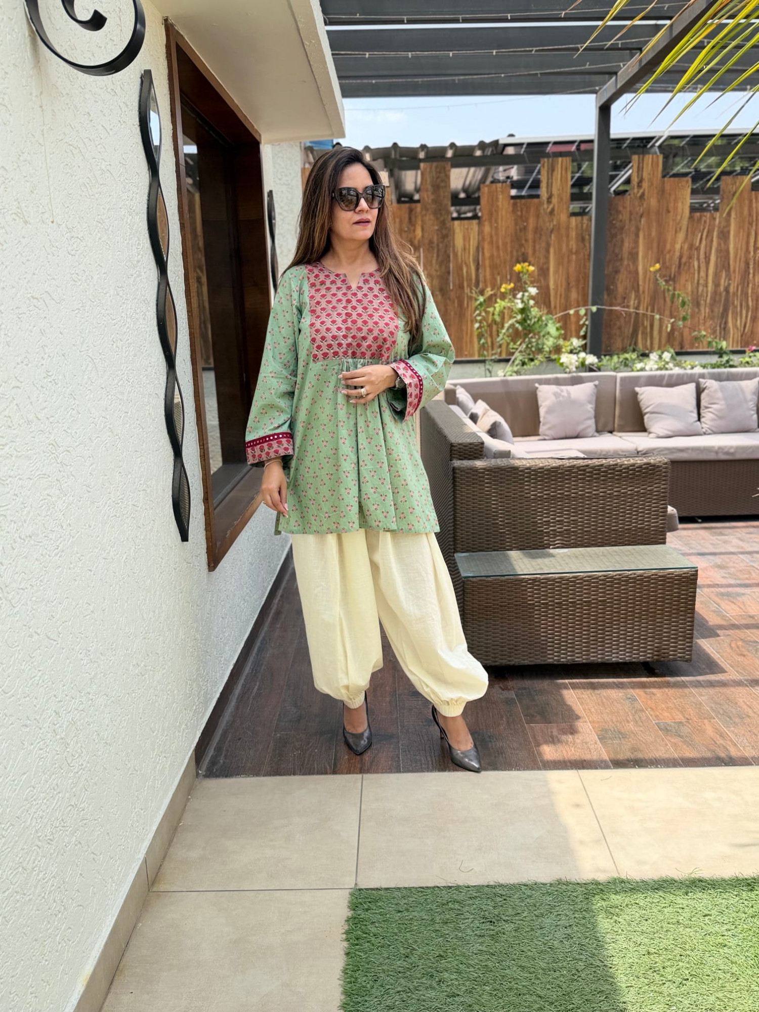 Gulmohar Cotton Kurti