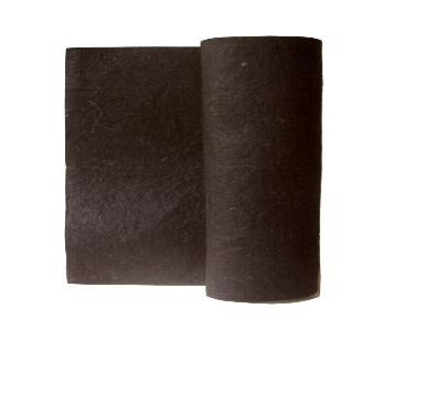 FM166BKM 35 wide x 6 long x 116 thick Black Felt material in medium density 026 gmc3 - F-5