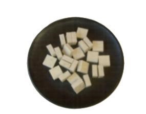 FSQ125OWM-25 1 14 Square x 12 thick Off-White felt squares in Medium density 026 gmc3 - F-5