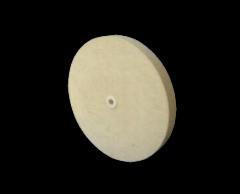 FW1012RHFB OD 10 x ID 1 x thick 2 Felt Buffing Wheel in rock hard density 080 gmc3