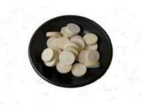 FW118RH-24 OD 1 x ID Pin hole x thick 18 Felt Buffing Wheels in Rock Hard density 080 gmc3
