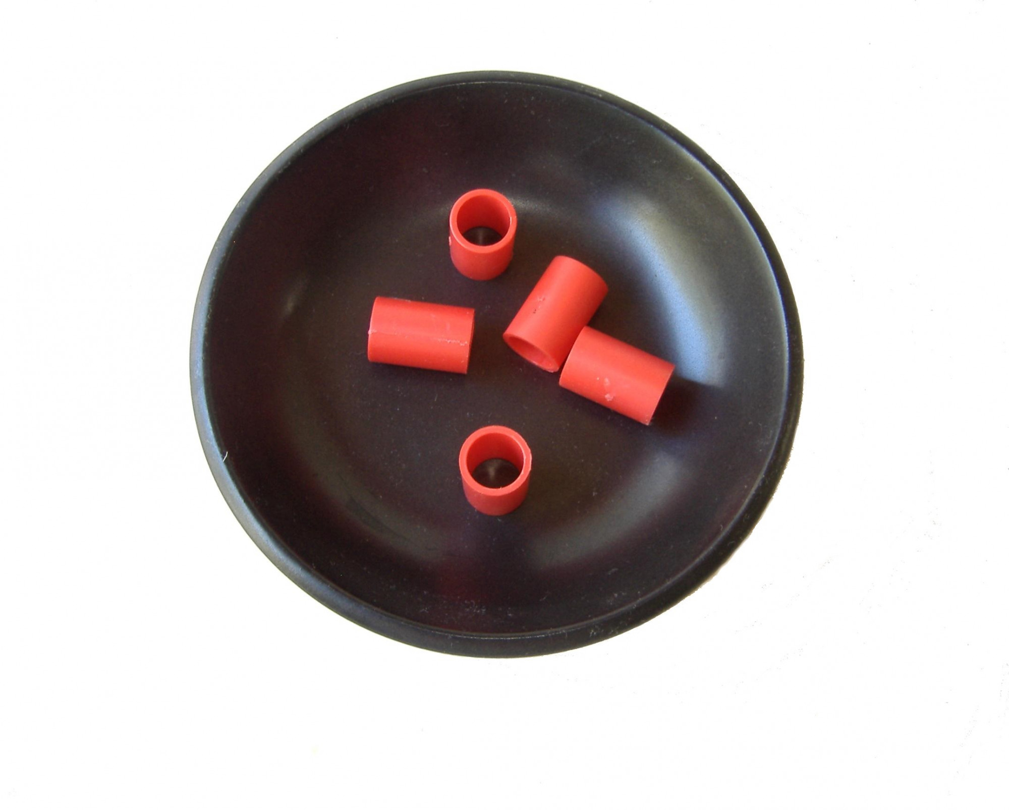 FW6581RHB OD 6 x ID 58 x thick 1 Felt Buffing Wheel in rock hard density 080 gmc3
