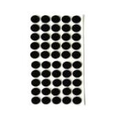 SAP341BK-100 34 diameter x 1 MM thick Black self-adhesive