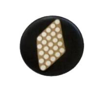 SAP5818OWH-100 58 diameter x 18 thick Off-White self-adhesive felt pads in hard density 036 gmc3 - F-1