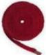 SAS12RD-2775 12 wide x 26 ft long x 116 thick Red self-adhesive felt strip in medium density 026 gmc3 - F-5