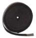 SAS3418BRPW-102 34 wide x 18 thick Brown PlumWine self-adhesive felt strip in hard density 036 gmc3 - F-1