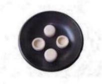 TC116HDCH-4 1 116 dia x 12 thick Timpani Core in Carbon hard density 070 gmc3