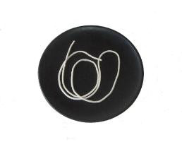 WI18OWM-36 18 diameter x 36 long Off-White felt wick in medium density 026 gmc3 - F-5