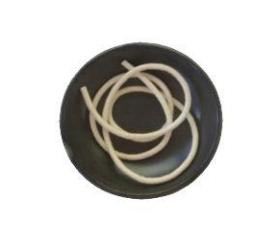 WI316OWM-12 316 diameter x 12 long Off-White felt wick in medium density 026 gmc3 - F-5