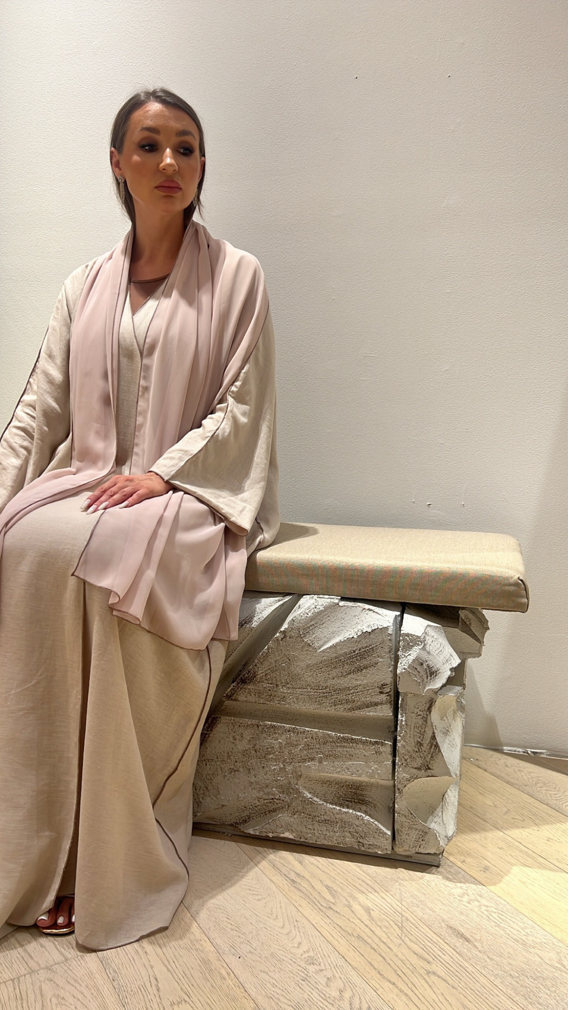 light brown linen