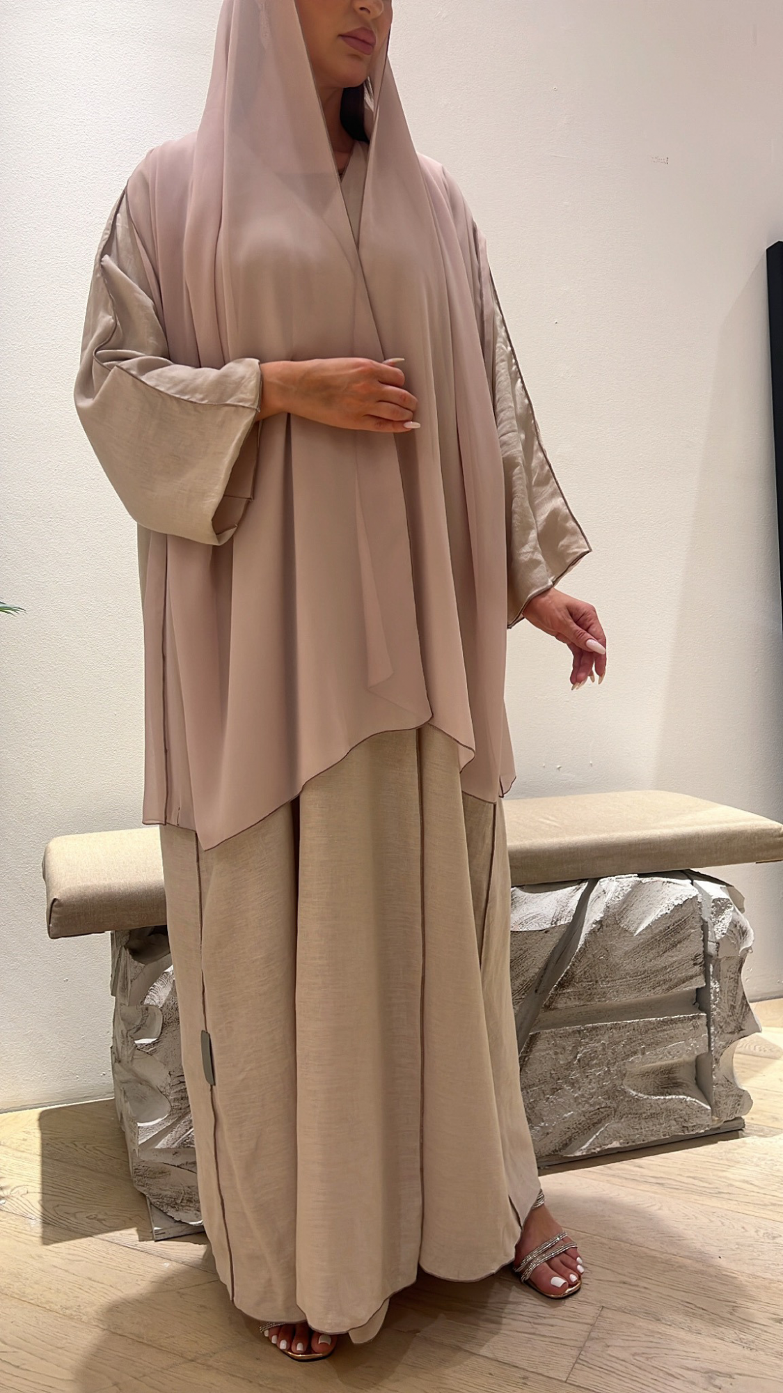 light brown linen