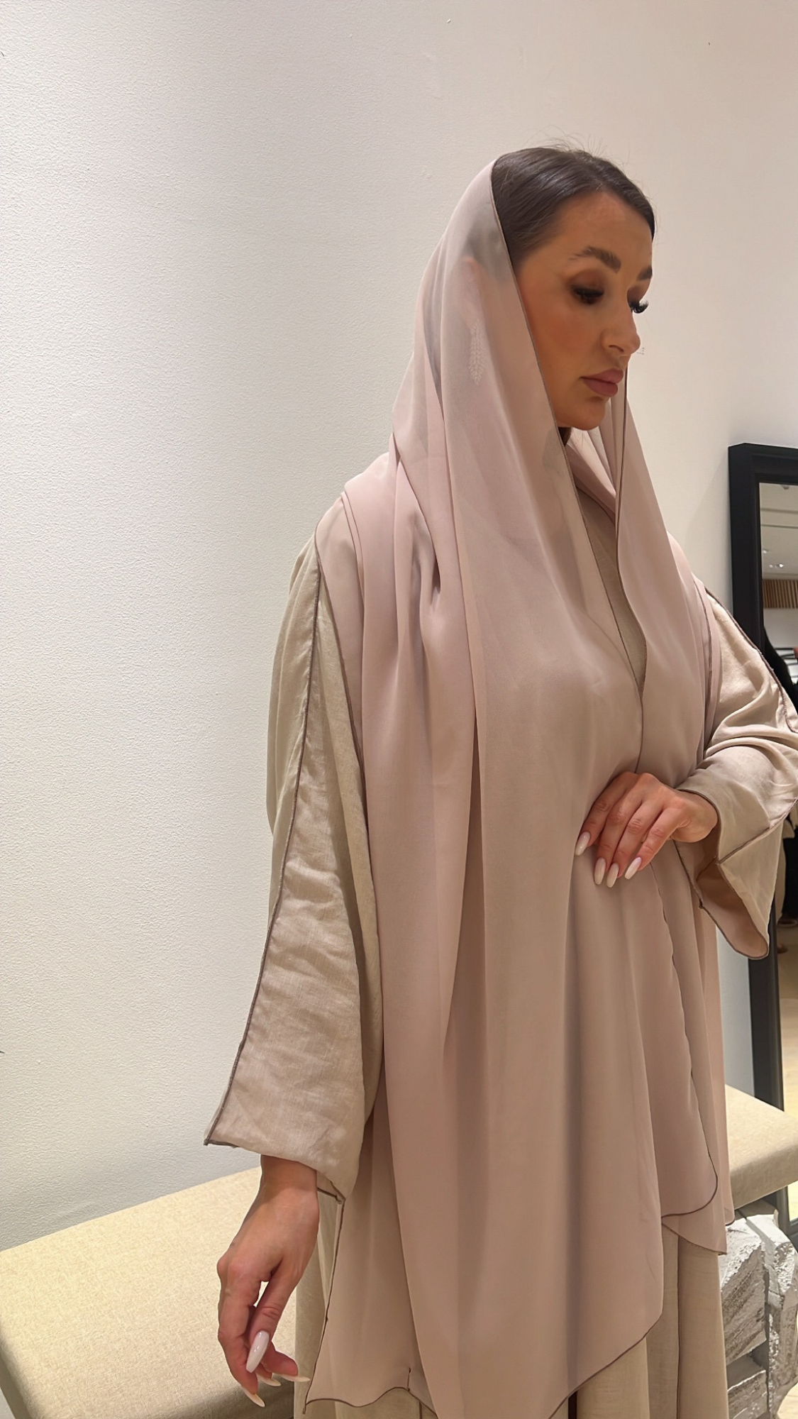 light brown linen