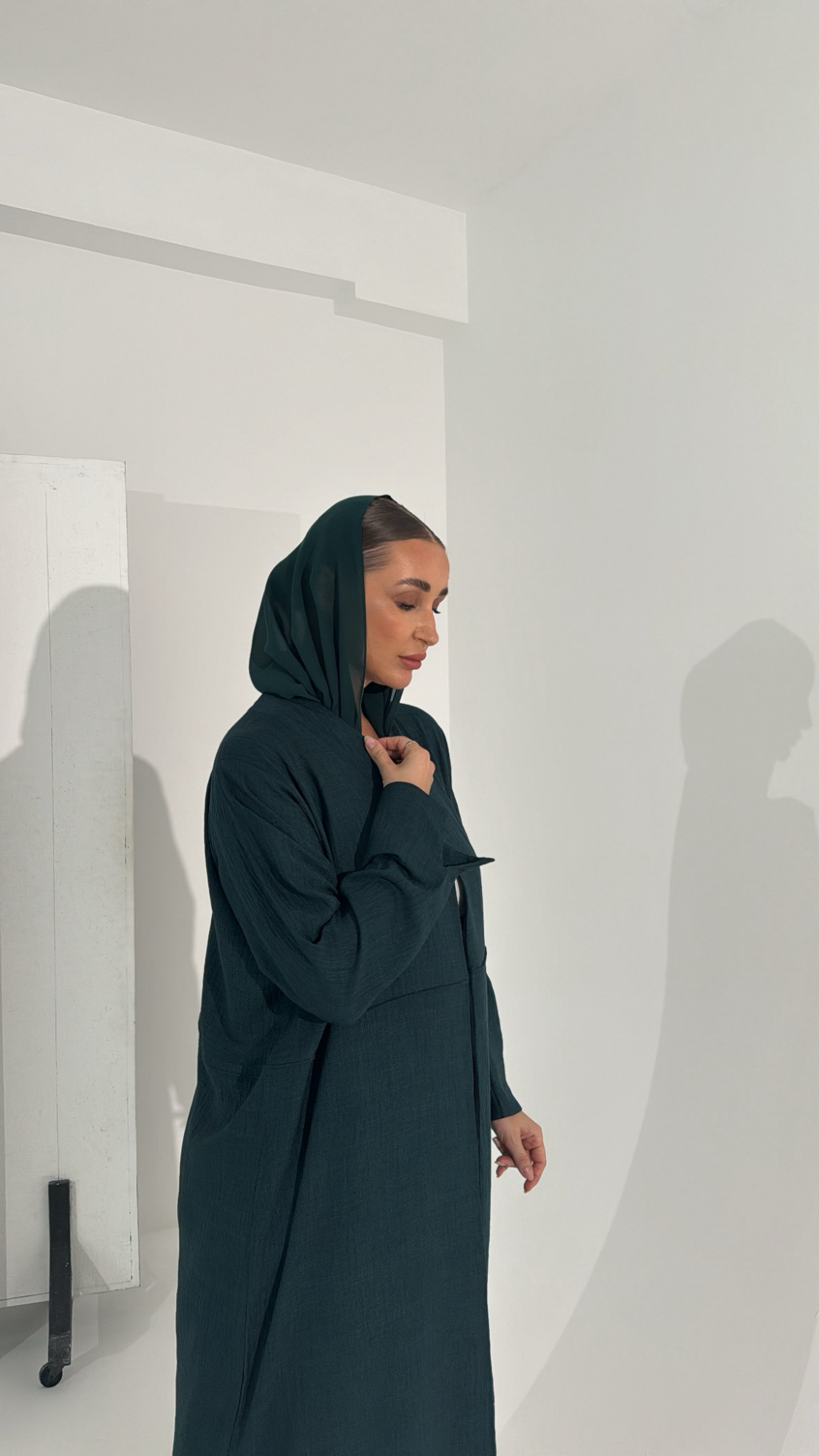 Linen- Dark olives