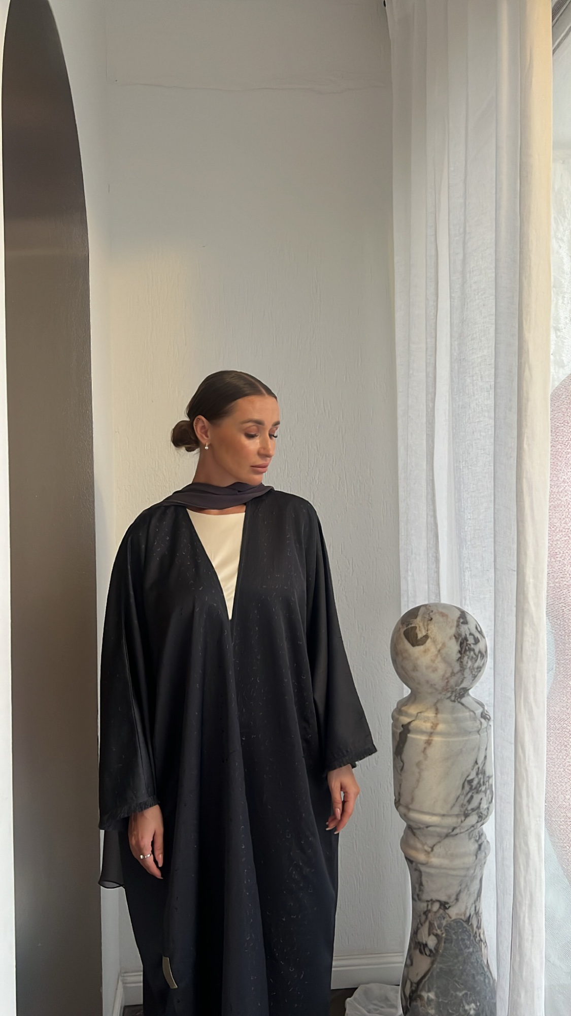 metalic shape dark grey