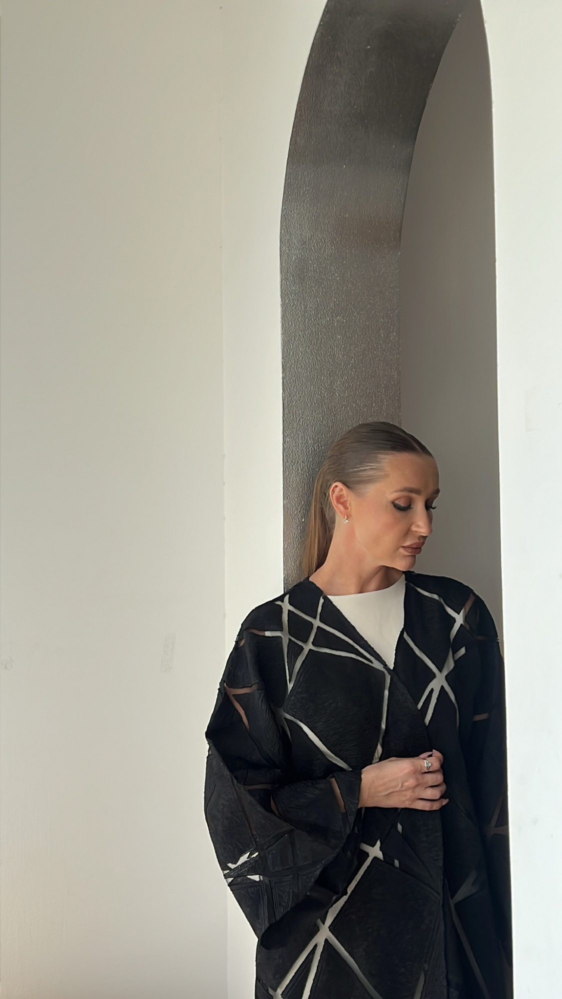 Transparent lines - Black