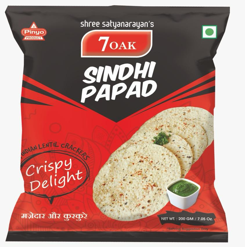 7 Oak Sindhi Papad 500gms