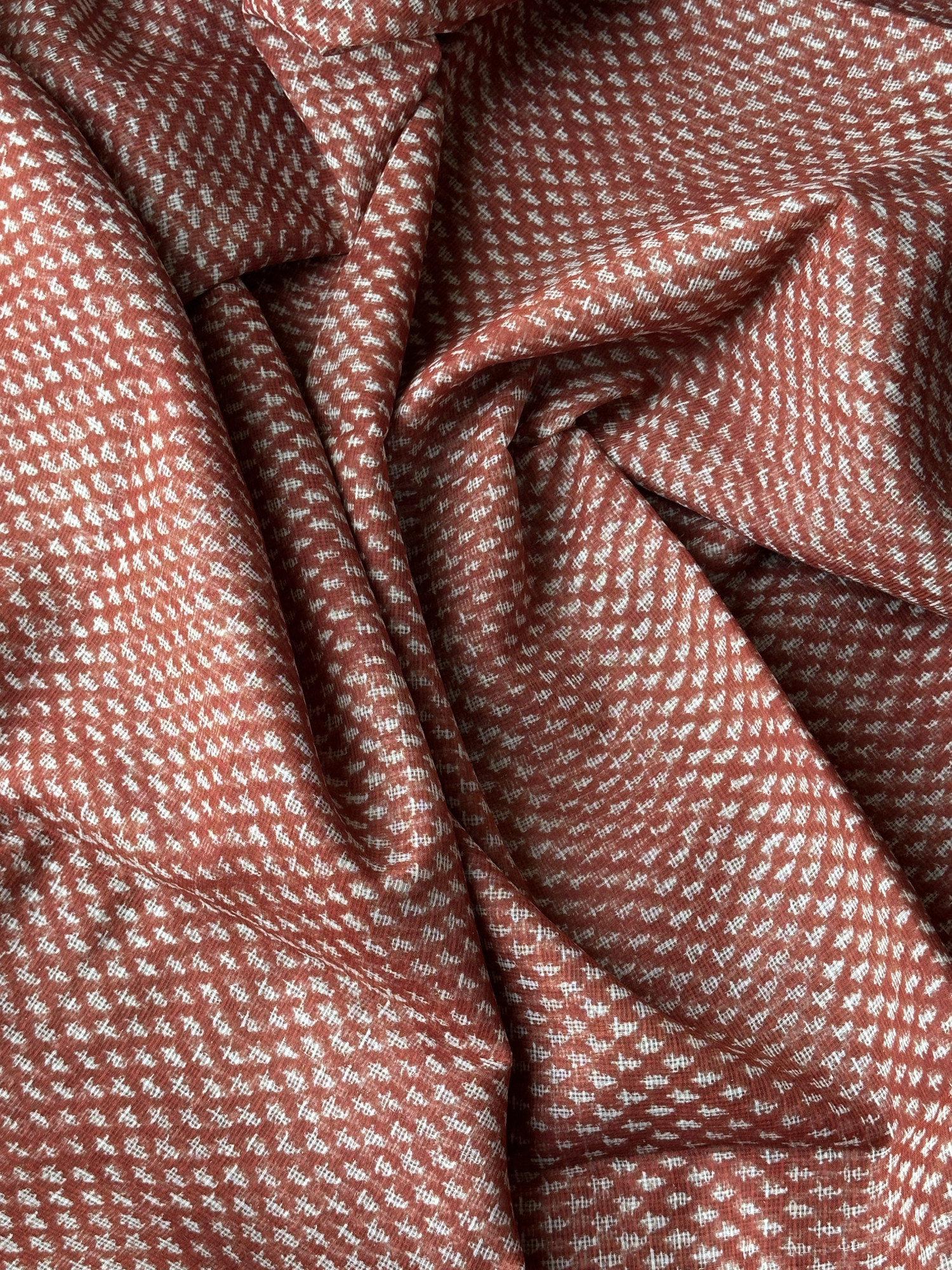 Bagru handblockprinted kota cotton saree
