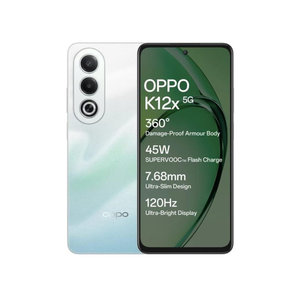 Oppo K12x Speed Charge 5G  Breeze Blue  128GB  6GB RAM