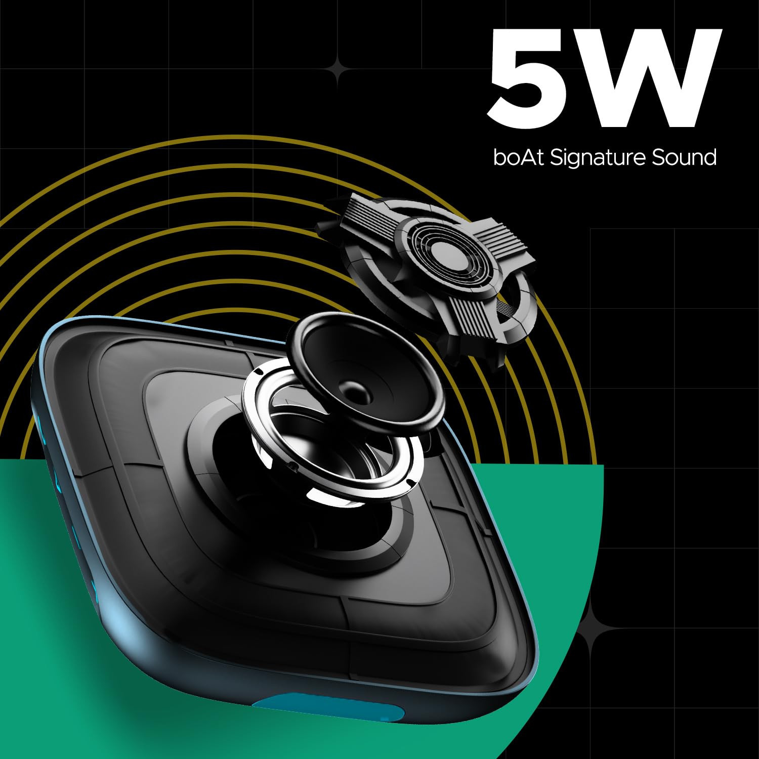 boAt StoneWave 193 Pro Bluetooth Speaker Tropical Blue