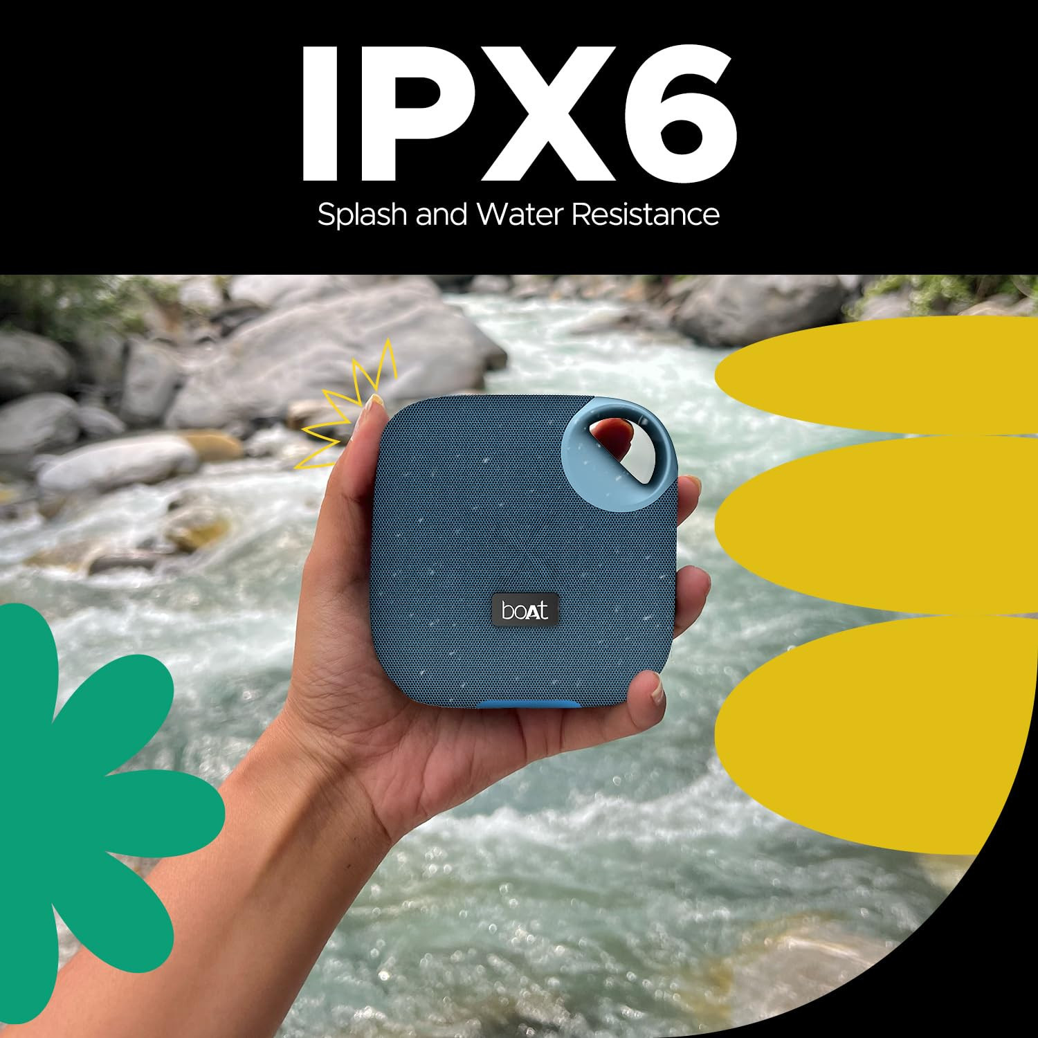 boAt StoneWave 193 Pro Bluetooth Speaker  Tropical Blue
