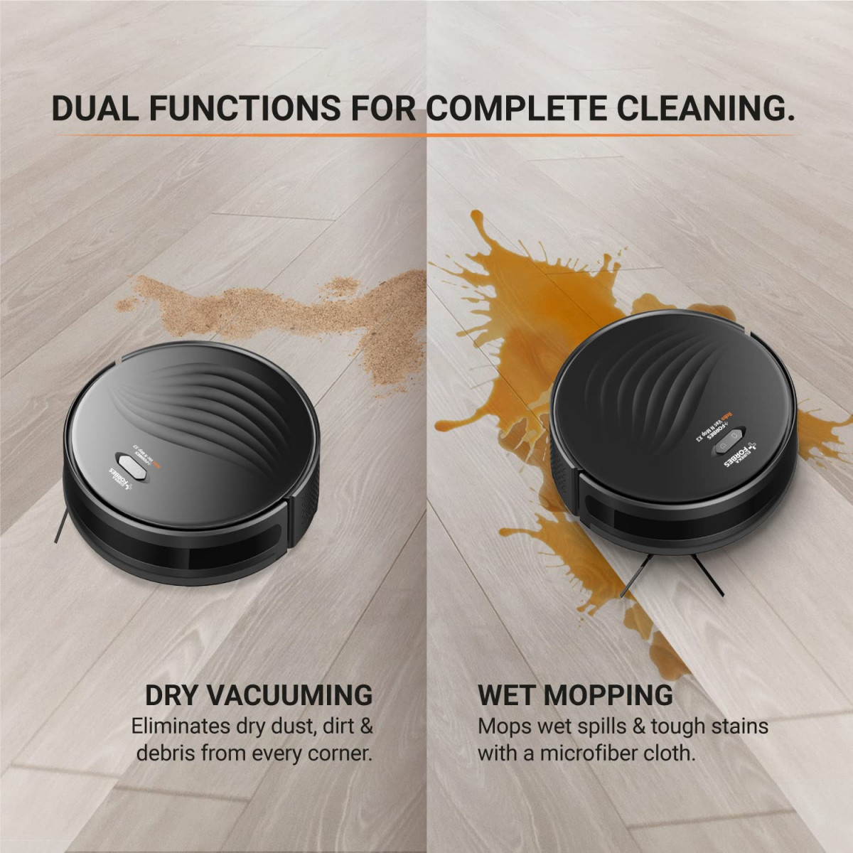 Eureka Forbes RoboClean NUO  Smart Wet  Dry Floor Cleaner