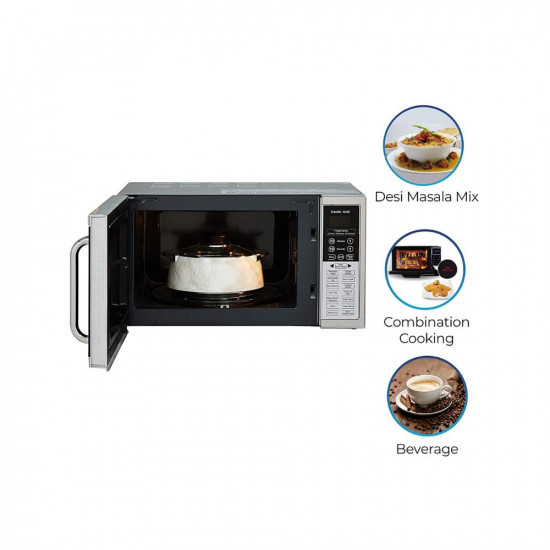 IFB 20 L Grill Microwave Oven 20PG4S Black Silver With Starter Kit