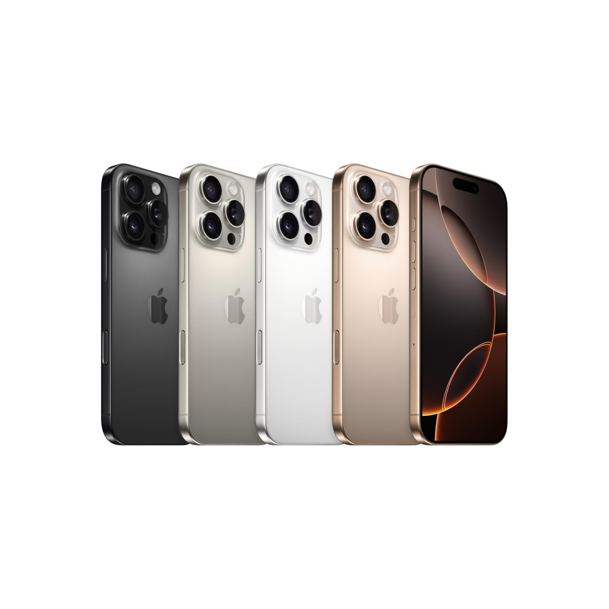 iPhone 16 Pro 256 GB 5G Smartphone Camera Control 4K 120 fps Dolby Vision Enhanced Battery Life AirPods Compatible Titanium Dune Finish