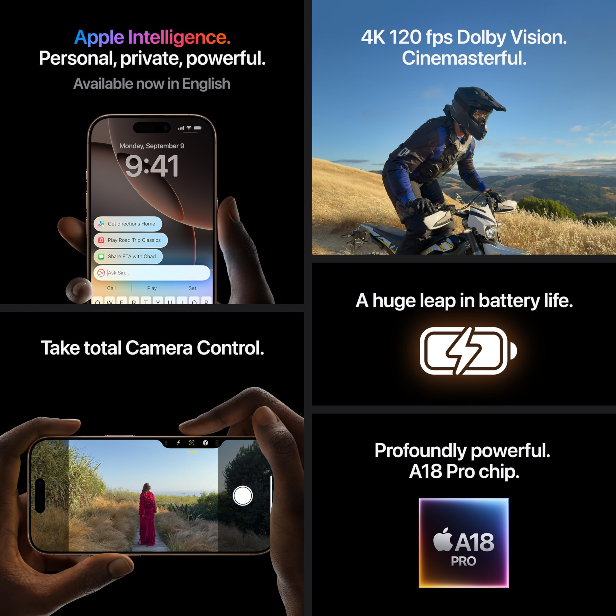 iPhone 16 Pro Max  Titanium White  1 TB  5G  Pro Camera Control