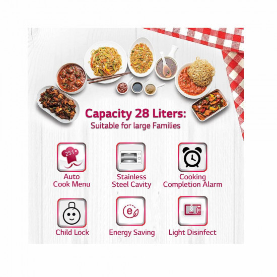 LG CookMate 28 Convection Series Microwave Oven