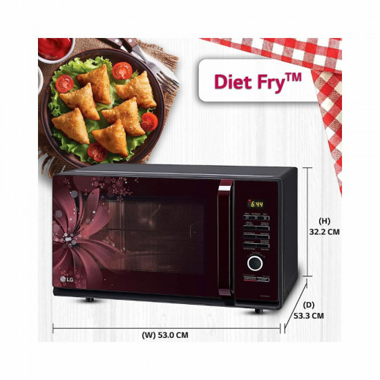 LG 32 L Convection Microwave Oven MC3286BRUM