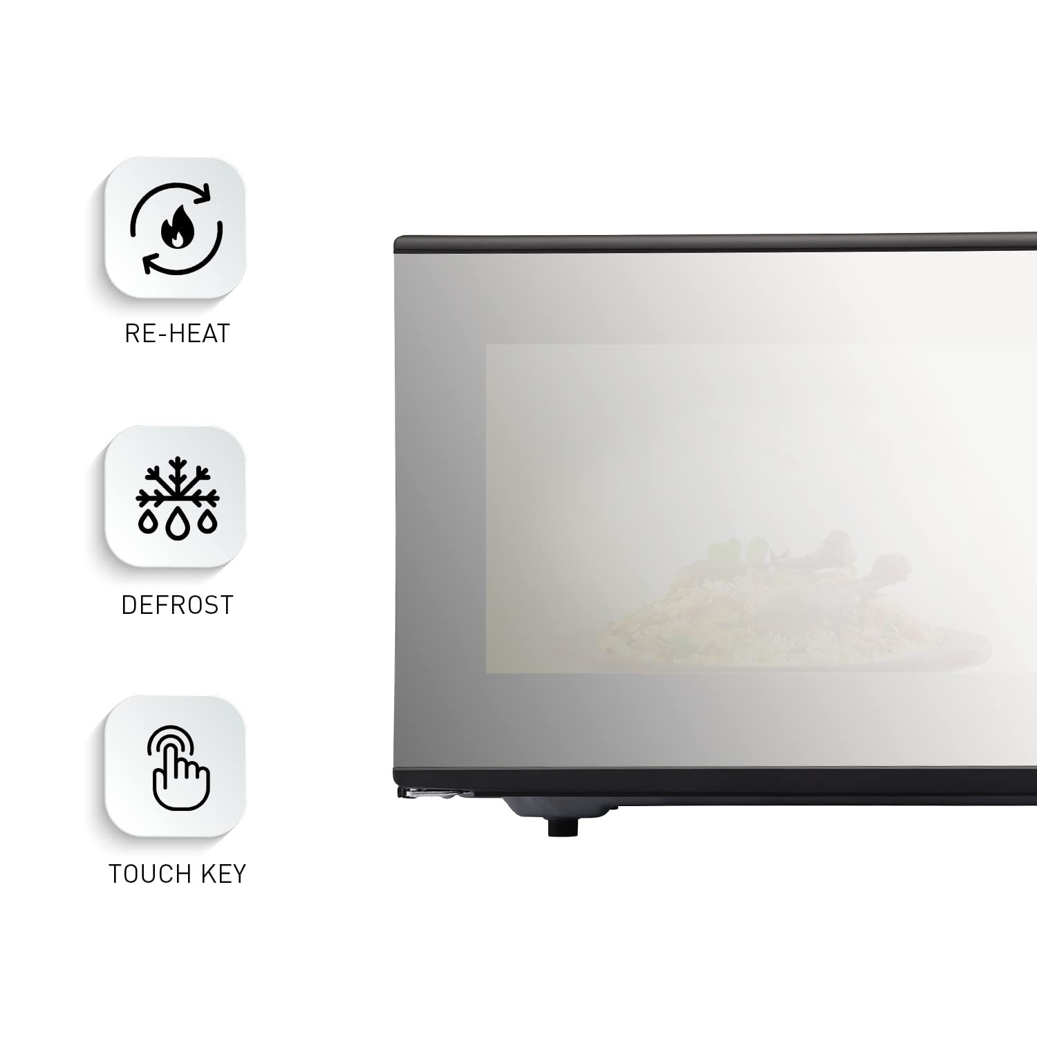 Panasonic NNCT35MBFDG nearly identical to NNCT353BFDG 23L stainless cavity Magic Grill convection 360 HeatWrap 61 auto cook menus