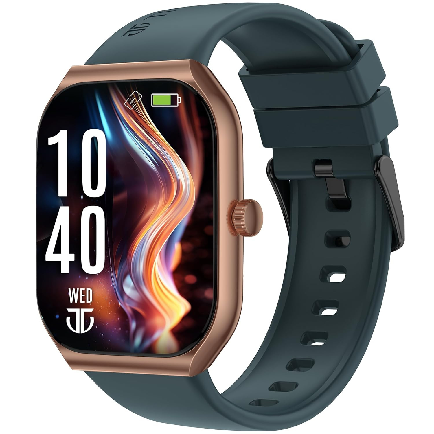 Titan Vertex Max Smartwatch  196 Super AMOLED Display  SingleSync BT Calling  NitroFast Charging  110 Sports Modes  200 Watchfaces  7-Day Battery Bronzed Copper