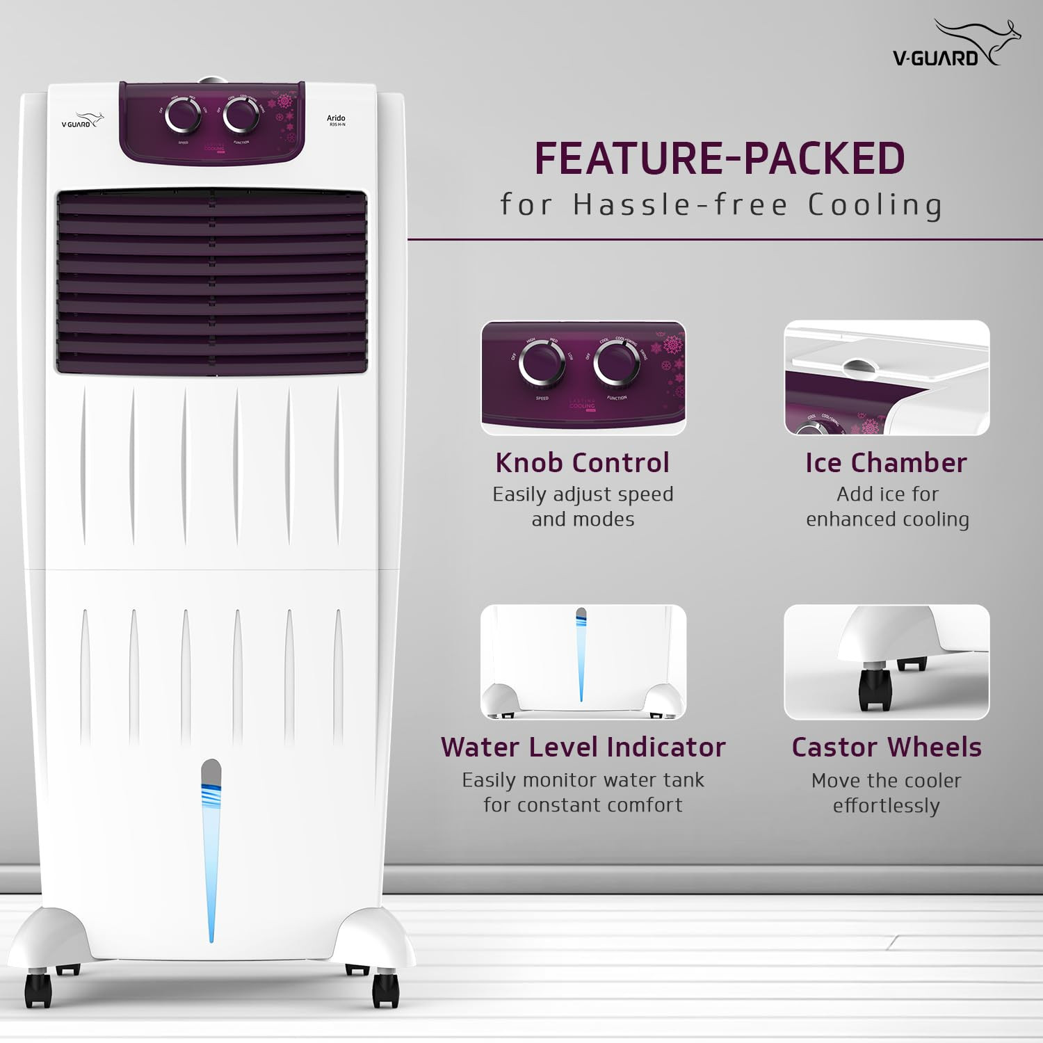 V-Guard BreezeSafe 35  Room Air Purity Cooler