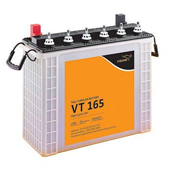 V-Guard PowerVault VT165  152Ah Tall Tubular Battery