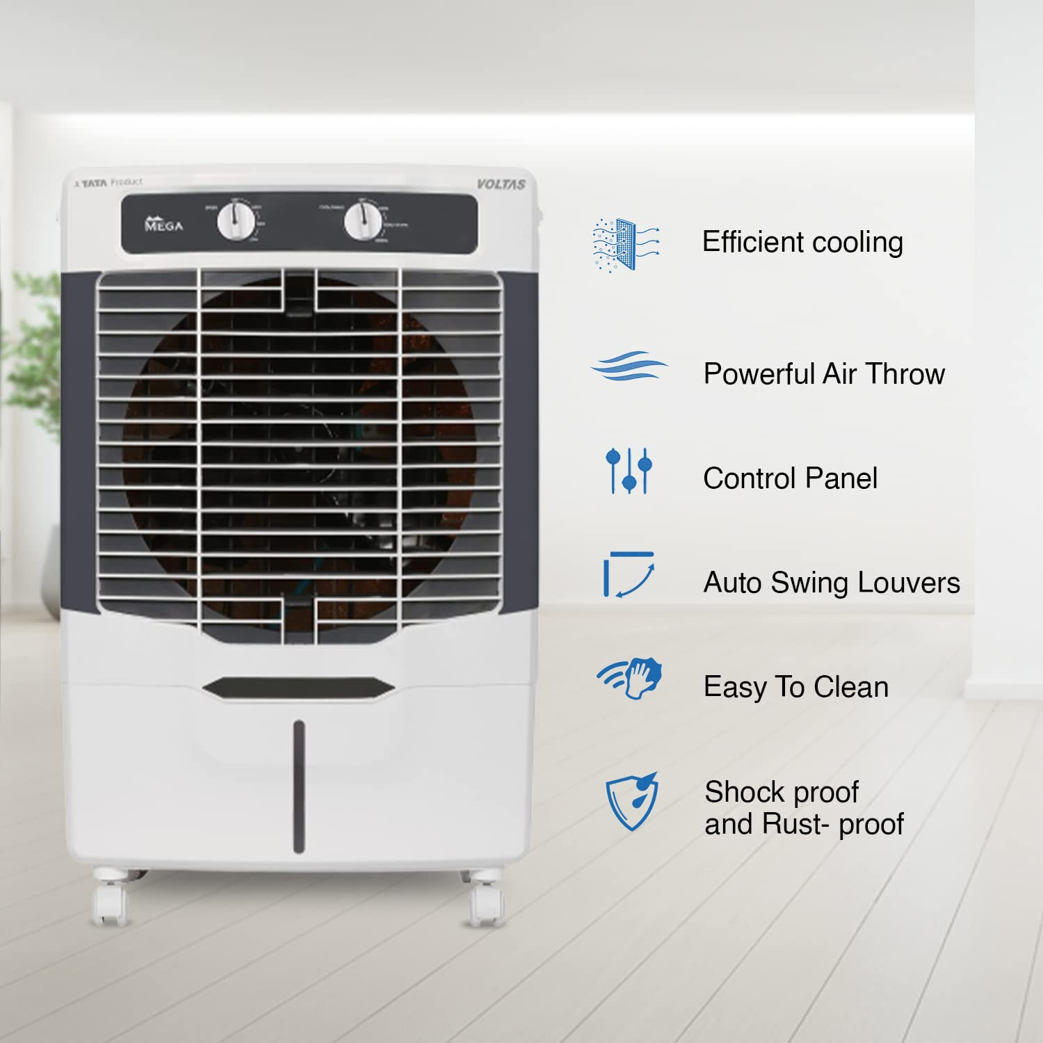 Voltas CoolTitan 70 DualPad Air Cooler