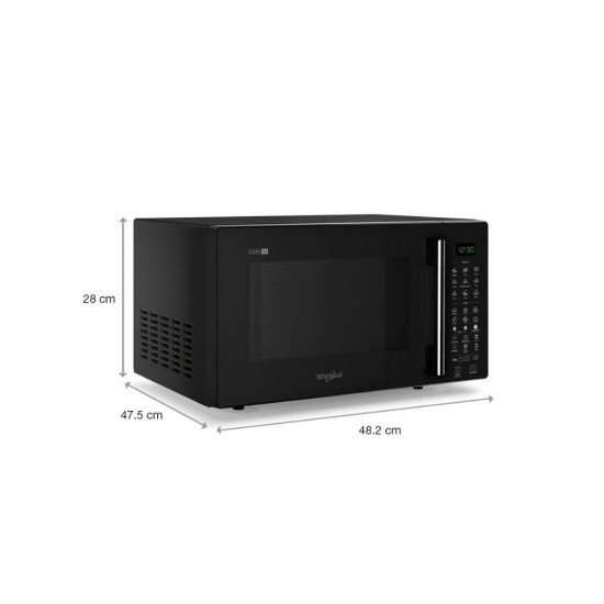 Whirlpool 24 L Convection Microwave Oven MAGICOOK PRO 26CE BLACK WHL7JBlack