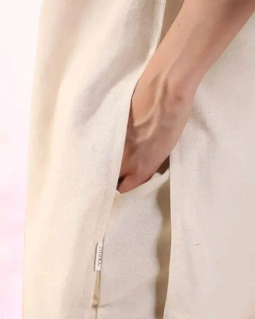 Off-White Floral Co-ord Set