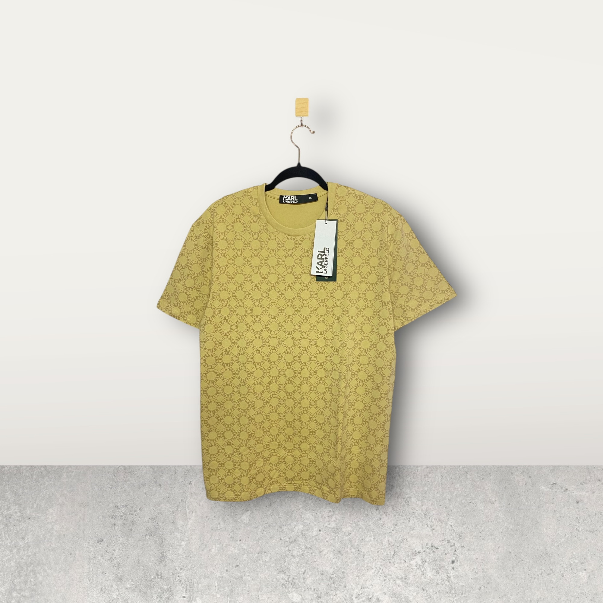 Karl Lagerfeld Beige Printed