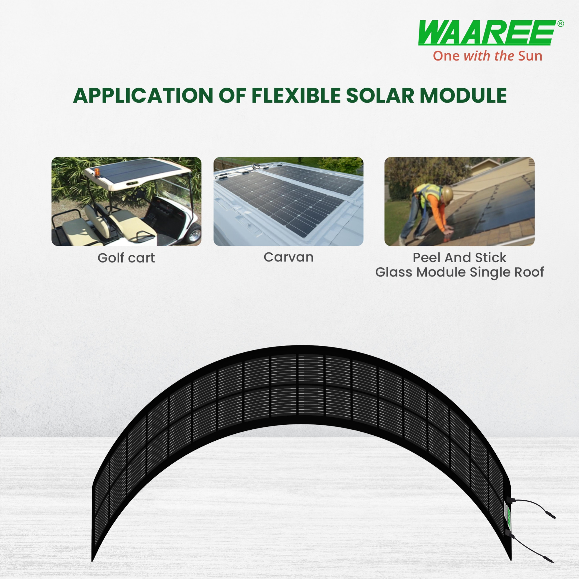 Solar Flexible Panel WFLW-125-36L