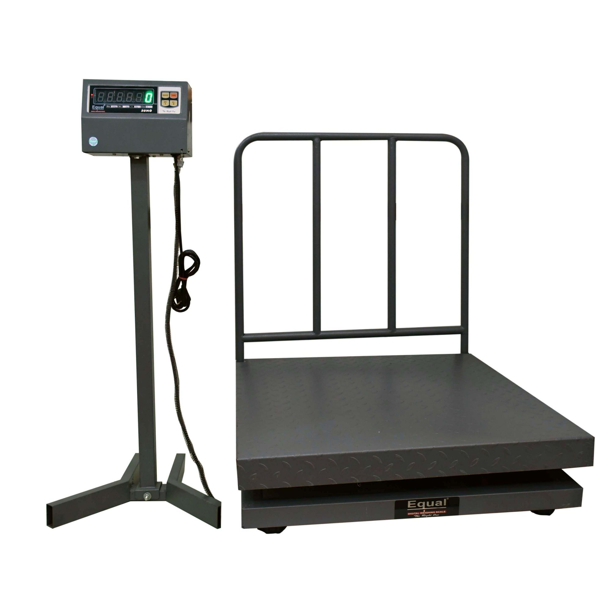 Equal Digital Platform Weighing Scale With 500750kg Weight Capacity