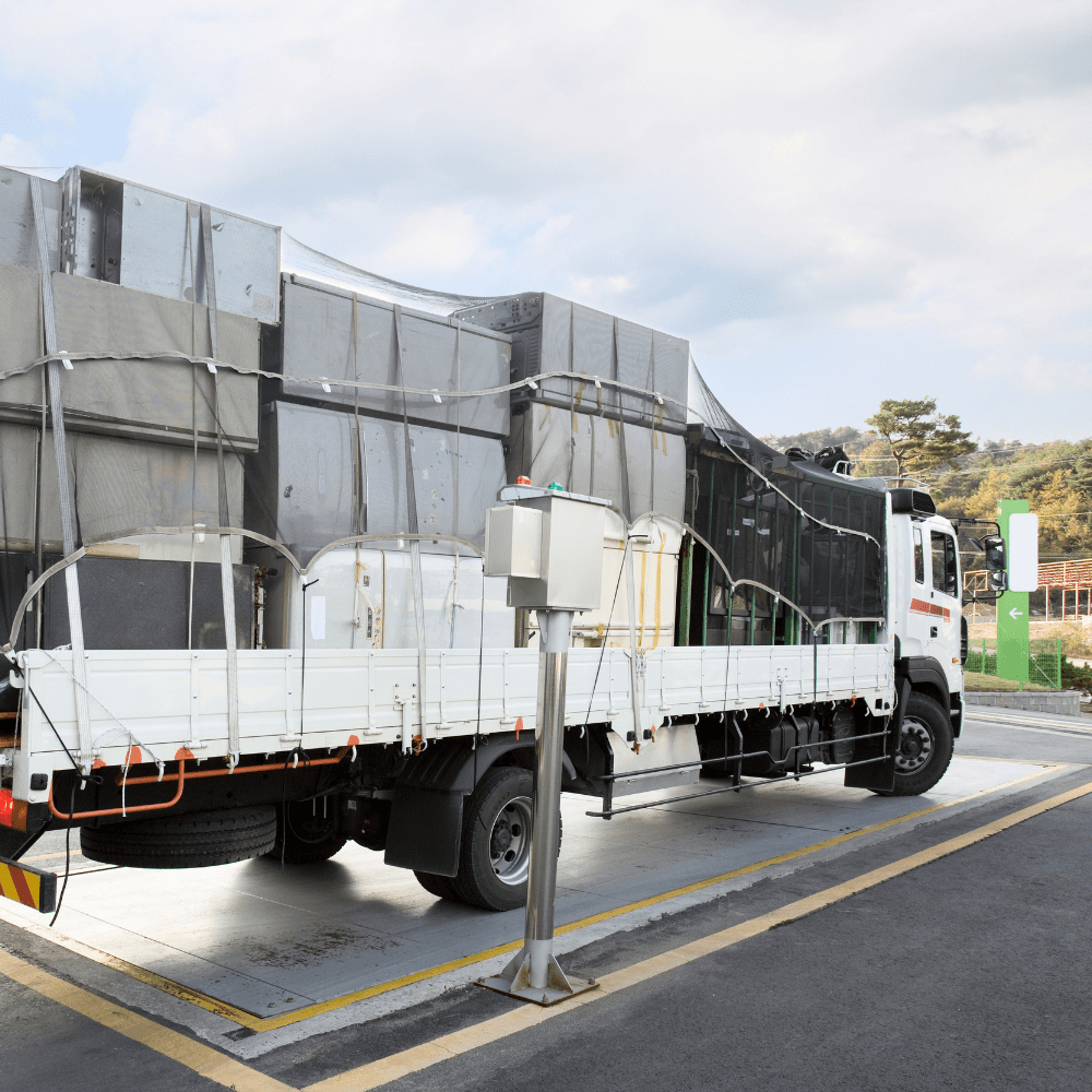 EQUAL Pit Type Weighbridge Truck Scale 50 MT 75 M X 30 M