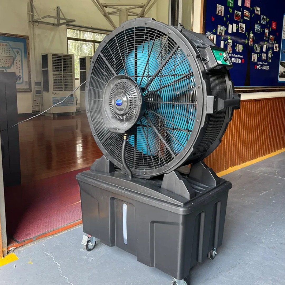 Eurokraft AirBeast BLDC Mist Fan 36 inch Drum Fan Gym Fan Floor Fan
