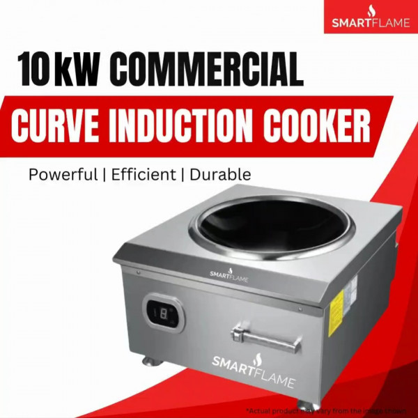 Image of Smartflame 10 kW Commercial High Power Curve Induction Cooktop